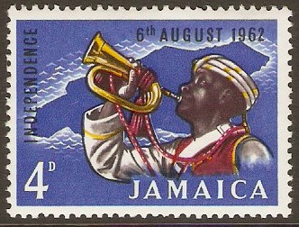 Jamaica 1962 4d Multicoloured. SG194.