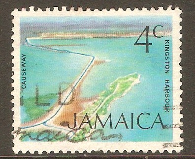 Jamaica 1972 4c Harbour Causeway. SG347.