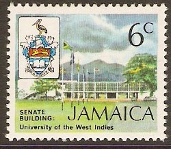 Jamaica 1972 6c Senate Building Uni. W. Indies. SG349.