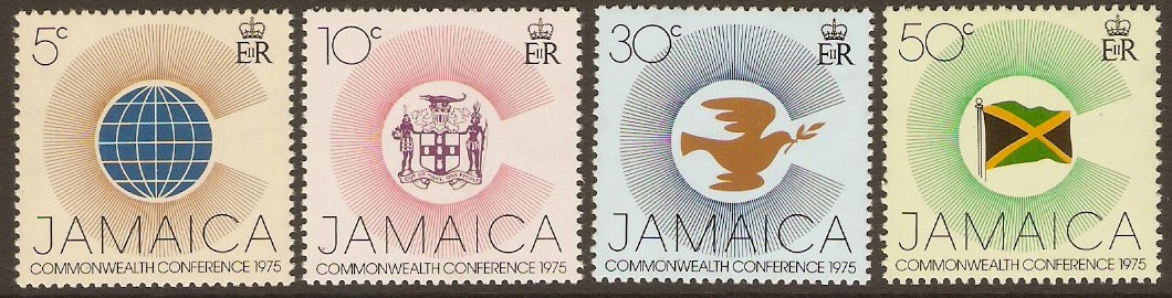 Jamaica 1975 Commonwealth Meeting Set. SG397-SG400.