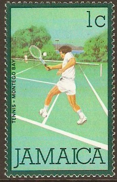 Jamaica 1979 1c Tennis, Montego Bay. SG461.