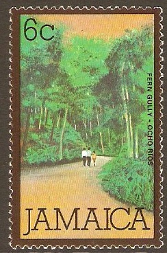 Jamaica 1979 6c Fern Gully, Ocho Rios. SG465.