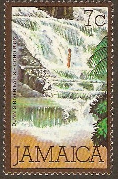 Jamaica 1979 7c Dunn's River Falls. SG466.