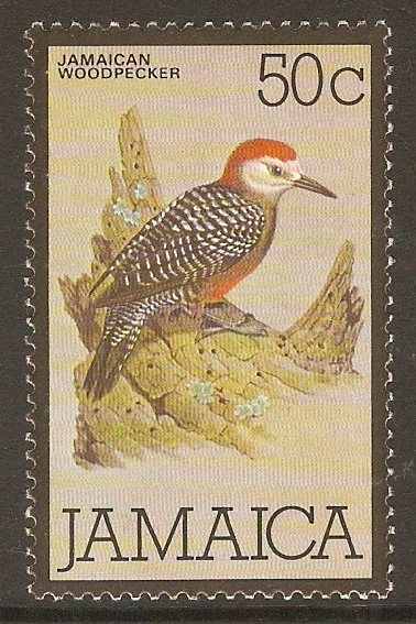 Jamaica 1979 50c Jamaican woodpecker. SG472.