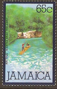 Jamaica 1979 65c Rafting. SG473.
