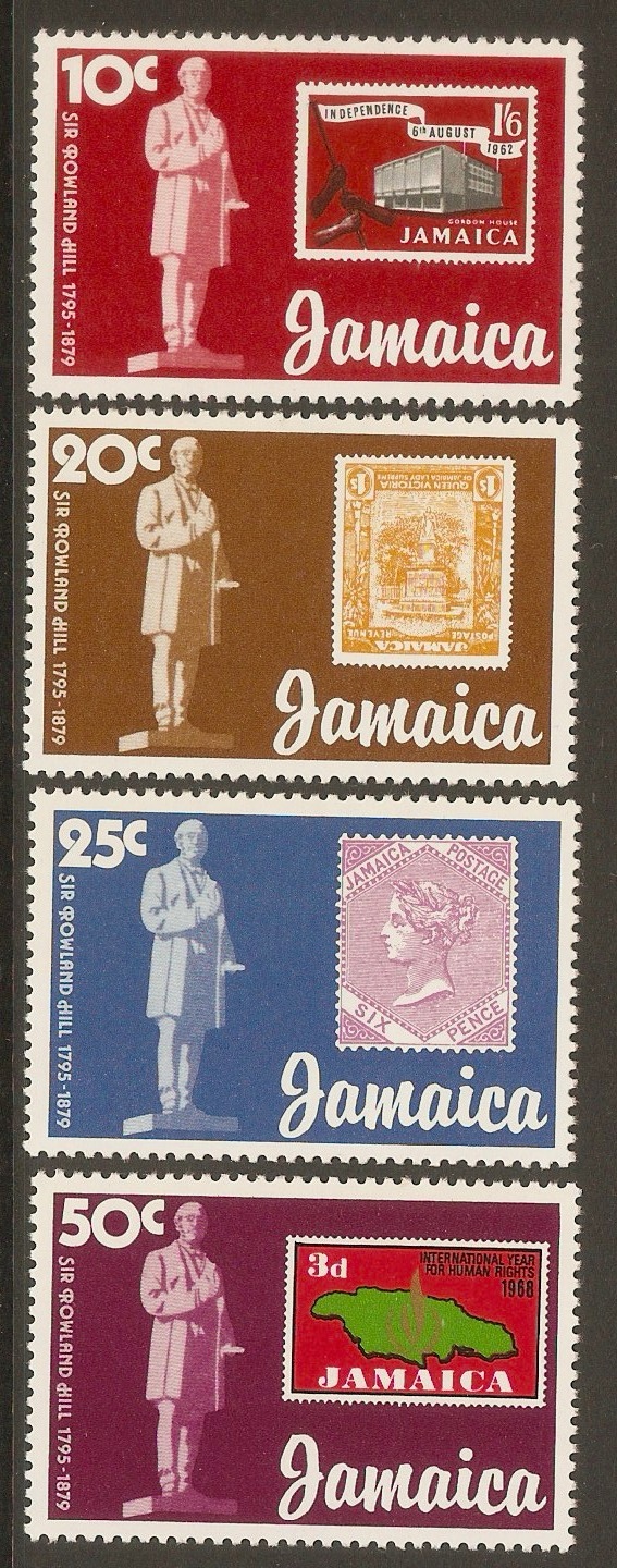 Jamaica 1979 Sir Rowland Hill Commemoration set. SG484-SG487.