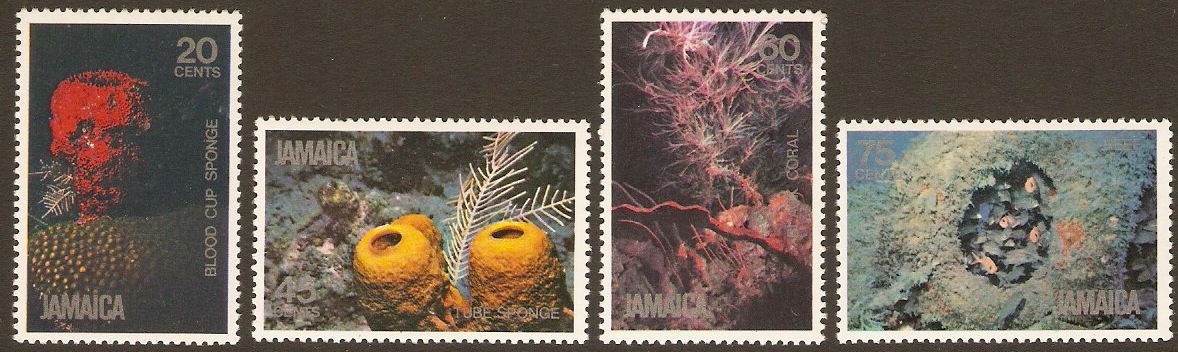 Jamaica 1981 Marine Life Set - 1st. Series. SG508-SG511.
