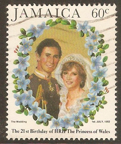 Jamaica 1982 60c Royal Wedding series. SG553.
