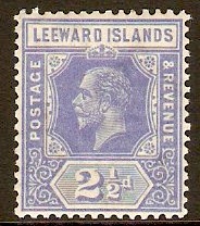 Leeward Islands 1921 2d Bright blue. SG85.