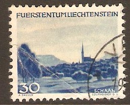 Liechtenstein 1944 30r Views series. SG233.