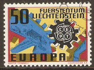 Liechtenstein 1967 Europa Stamp. SG467.
