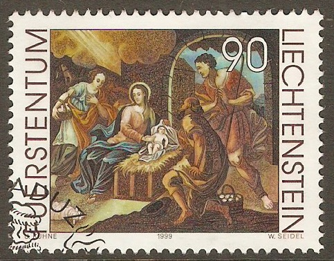 Liechtenstein 1999 90r Christmas series. SG1210.