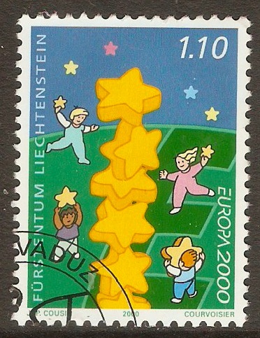 Liechtenstein 2000 1f.10 Europa Stamp. SG1223.