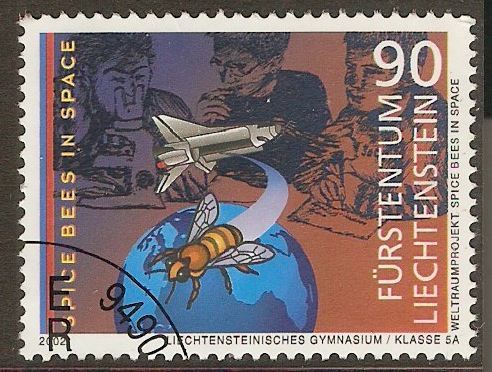 Liechtenstein 2002 NASA Participation stamp. SG1270.