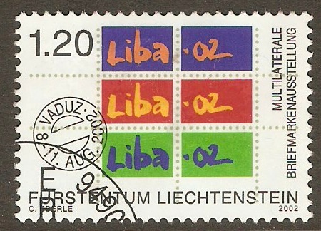 Liechtenstein 2002 Stamp Exhibition stamp. SG1273.