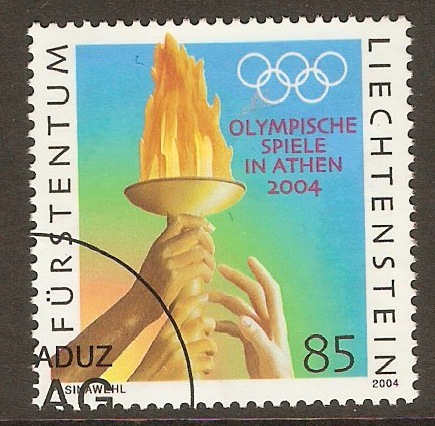 Liechtenstein 2004 85r Olympic Games stamp. SG1350.