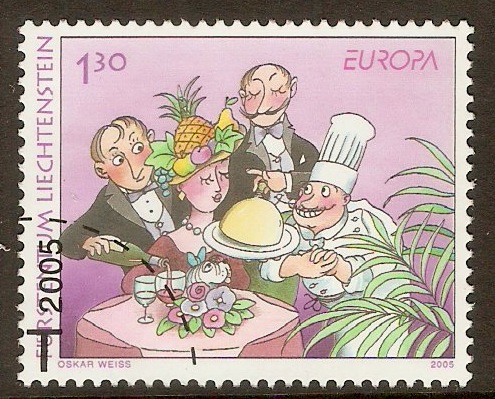 Liechtenstein 2005 1f.30 Europa Stamp. SG1371.
