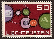 Liechtenstein 1961 Europa Stamp. SG412.