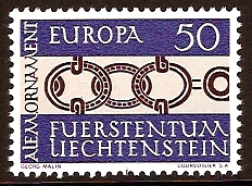 Liechtenstein 1965 Europa Stamp. SG447.