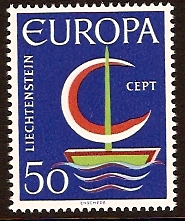Liechtenstein 1966 Europa Stamp. SG462.