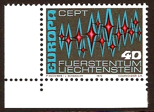 Liechtenstein 1973 Europa Stamp. SG552.