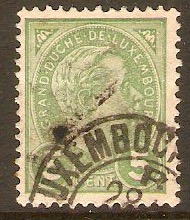 Luxembourg 1895 5c Green. SG155.