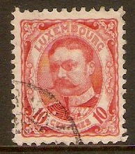 Luxembourg 1906 10c Carmine-rose. SG162.