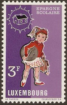 Luxembourg 1971 Savings Campaign Stamp. SG879.