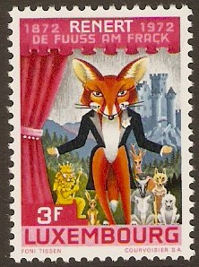 Luxembourg 1972 Poem Publication Anniversary Stamp. SG896.