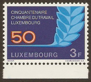 Luxembourg 1973 Labour Board Anniversary. SG912.