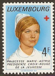 Luxembourg 1974 Red Cross Stamp. SG920.