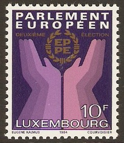 Luxembourg 1984 European Elections Stamp. SG1130.