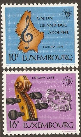 Luxembourg 1985 Europa Set. SG1158-SG1159.