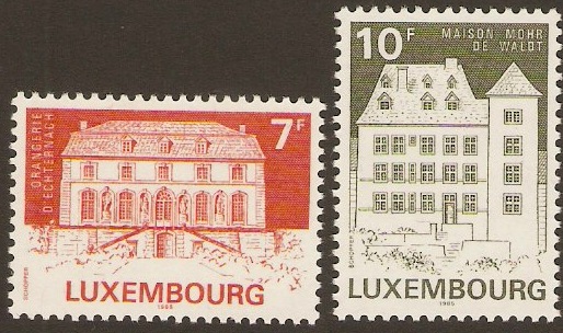 Luxembourg 1985 Monuments Set-3rd. Series. SG1165-SG1166.
