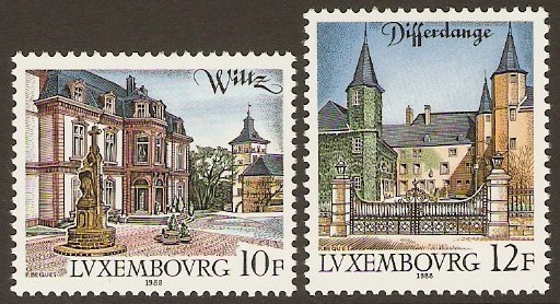 Luxembourg 1988 Tourism Set. SG1226-SG1227. - Click Image to Close