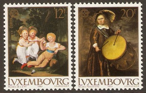 Luxembourg 1989 Europa Set. SG1250-SG1251.
