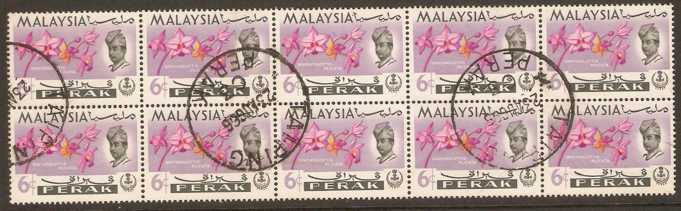 Perak 1965 1c Orchid Series. SG163. - Click Image to Close