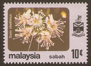 Sabah 1979 10c Flowers series. SG448.