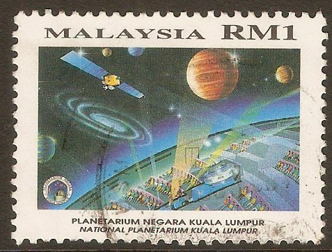 Malaysia 1994 $1 Planetarium series. SG526.