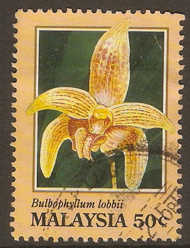 Malaysia 1994 50c Orchids series. SG529.