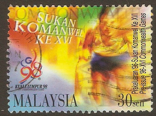 Malaysia 1996 30s Commonwealth Games series. SG627.