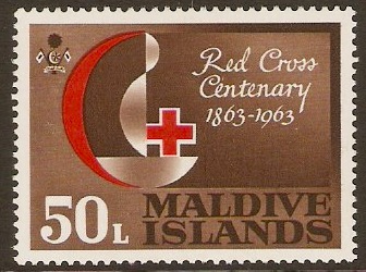 Maldives 1963 50l Red Cross Series. SG127.