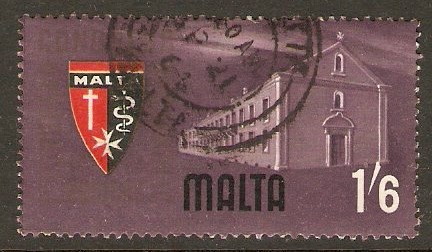 Malta 1964 1s.6d Doctors Congress Series. SG320.