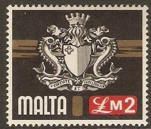 Malta 1973 2 Cultural Series. SG500.