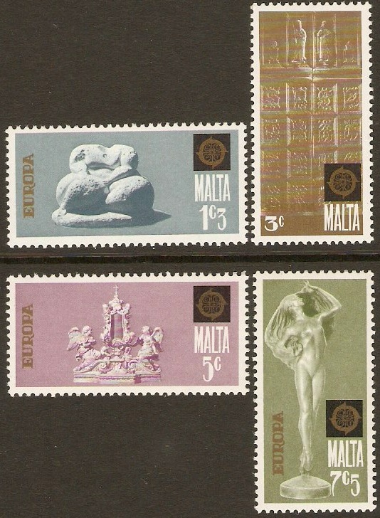 Malta 1974 Europa Stamps. SG523-SG526.