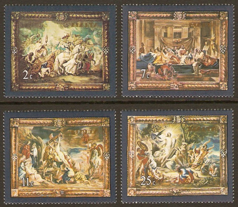 Malta 1978 Tapestries. SG592-SG595.