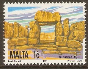 Malta 1991 1c National Heritage Series. SG905.