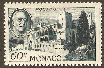 Monaco 1946 60c Blackish green. SG329.