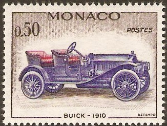 Monaco 1961 50c Buick. SG715.