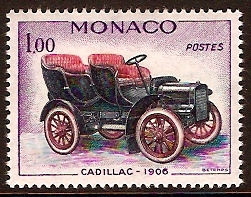 Monaco 1961 1f Cadillac. SG717.